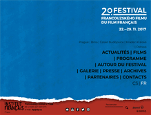 Tablet Screenshot of festivalff.cz
